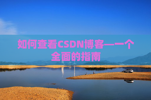如何查看CSDN博客—一个全面的指南